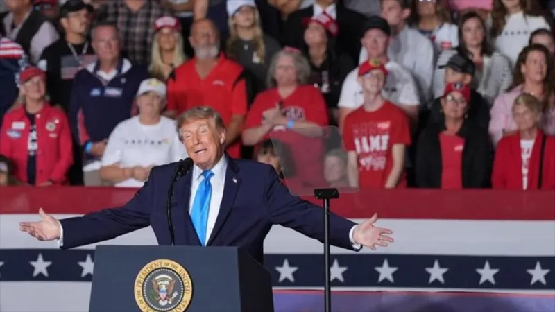 Trump enfrenta demanda por uso de fondos públicos para autopromoción