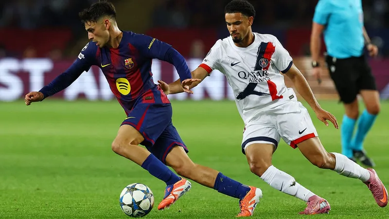 ¡Sin guardarse nada! PSG y Barcelona van con todo en la Champions League