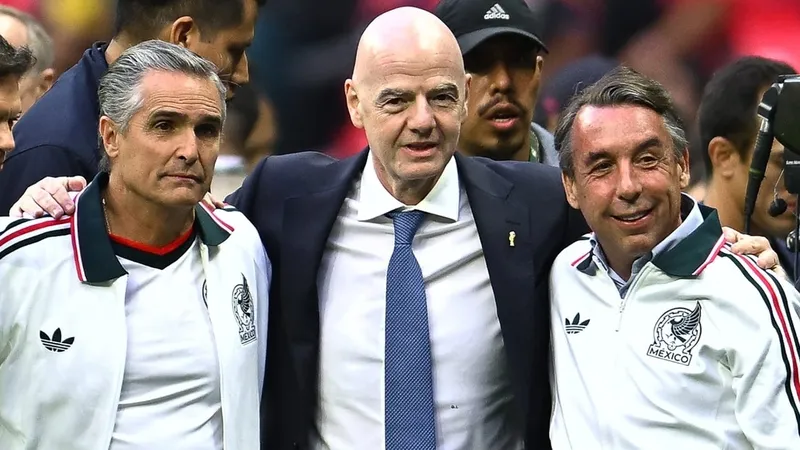 México elige su bando: Larga vida al 'reinado' de Gianni Infantino