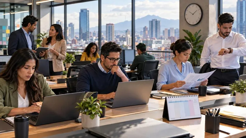 Del inicio al final de la semana: ¿cuánto tiempo se dedica al trabajo en América Latina?