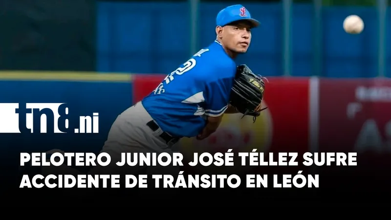Lanzador de los Leones de León resulta lesionado en accidente de tránsito