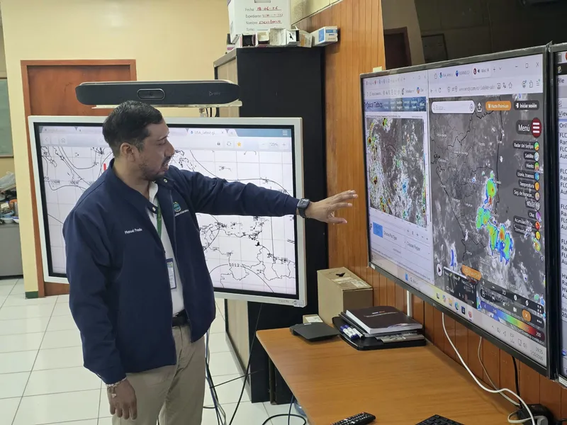 Una semana con lluvias y clima fresco en Nicaragua