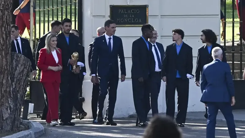Pedro Sánchez agradece a la Selección Española todo lo conseguido en el Mundial