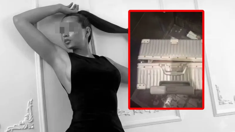 Hallan sin vida y dentro de UNA MALETA a reconocida modelo; estaba en el baño con la regadera abierta