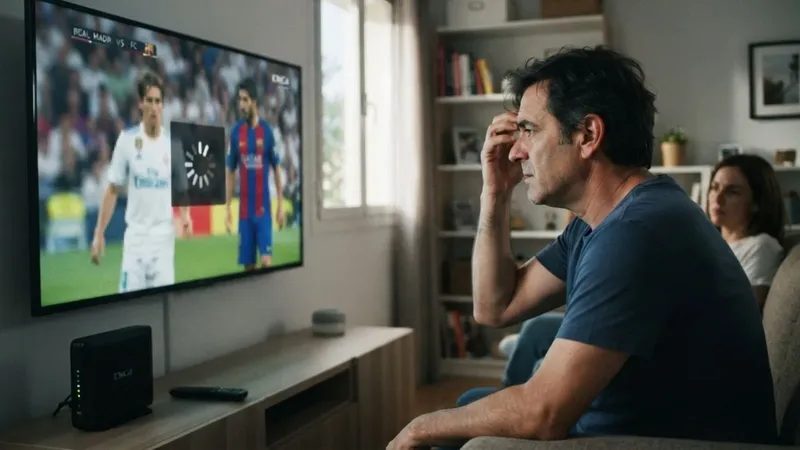 Problemas con la nueva fibra de 2 Gbps de Digi para ver el fútbol: “Me planteo dejar de pagar la TV…”