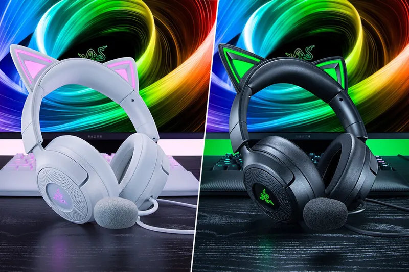 Razer renueva sus icónicos auriculares de orejas de gato: así son los nuevos Kraken Kitty V3