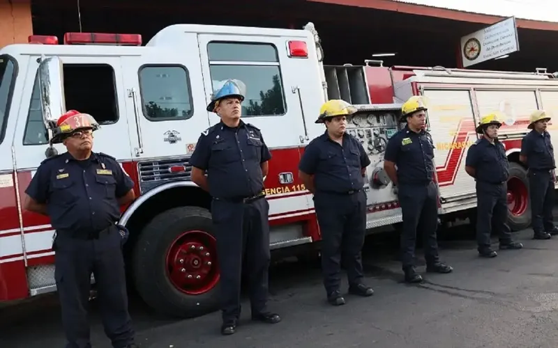 Bomberos de Nicaragua garantizan 122 atenciones en todo el país el pasado domingo