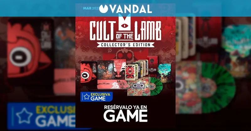 Ya puedes reservar Cult of the Lamb y su Collectors Edition de forma exclusiva en GAME
