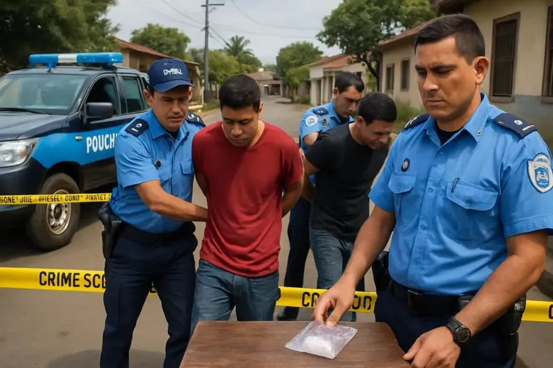 Capturan 17 sujetos por delitos graves en Masaya y decomisan droga