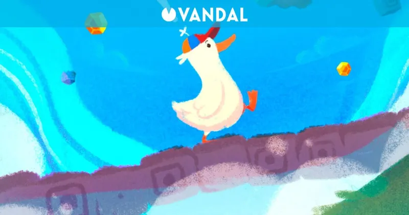 Es como un Mario 3D pero protagonizado por un pato y con un giro único: puedes cambiar entre perspectivas