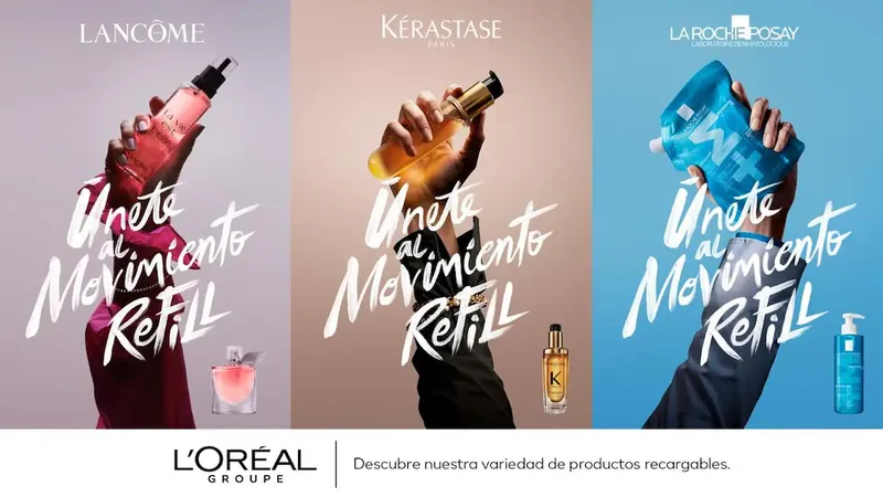 L’Oréal Groupe impulsa la belleza sustentable con formatos refill