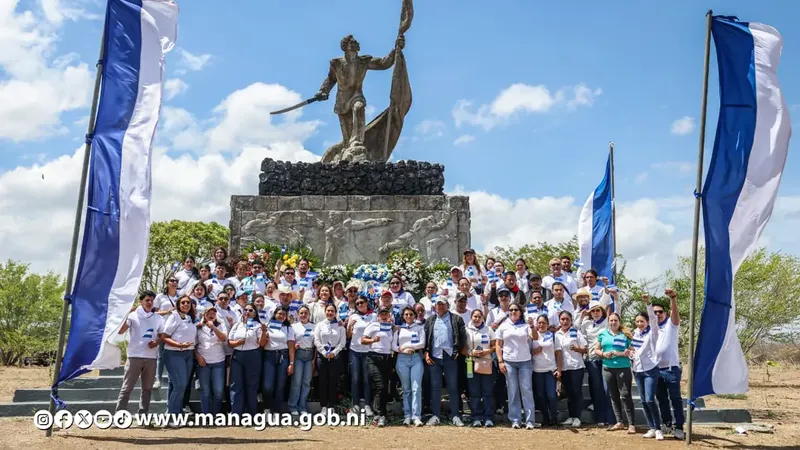 Hacienda San Jacinto recibe visita de autoridades de la Alcaldía de Managua en el Mes de la Patria