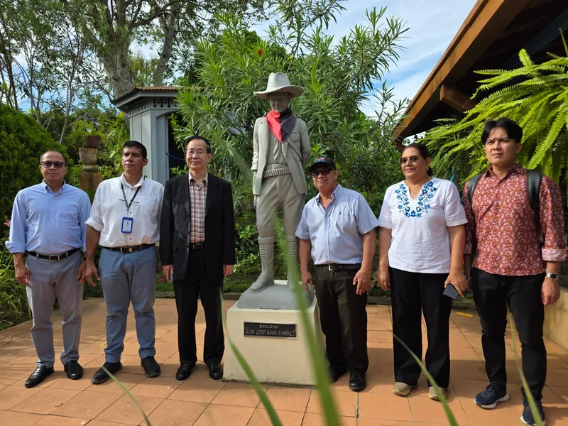 Delegación del Reino de Camboya recorre sitios históricos y turísticos de Masaya