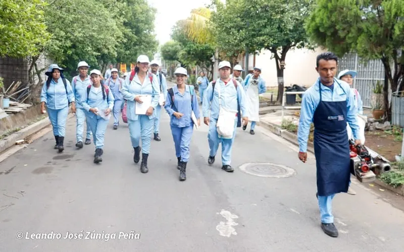 Colonia Santa María de Las Victorias con nueva jornada de lucha antiepidémica