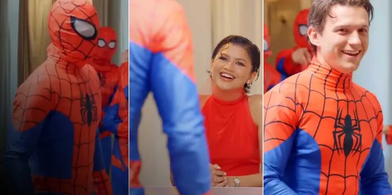 Tom Holland pierde frente a un fan en un concurso de Spider-Man