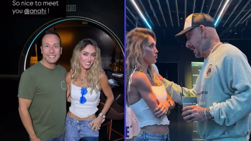 Anahí hipnotiza a los Bacsktreet Boys: la conocieron y así reaccionaron