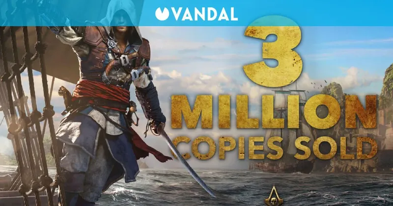 Assassin's Creed Black Flag Resynced supera los 3 millones de copias vendidas en una semana