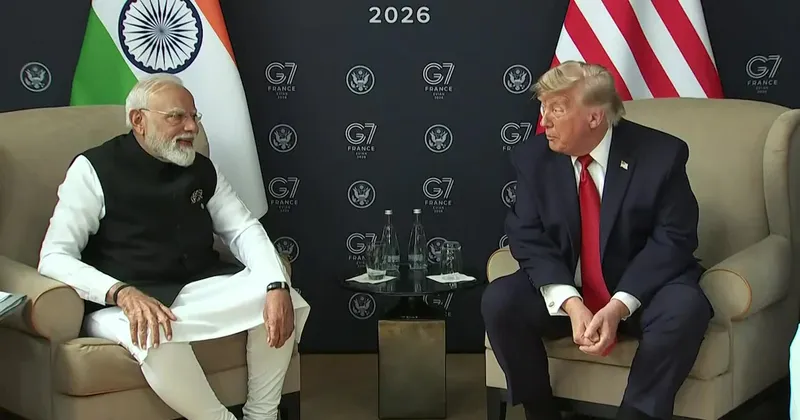 Trump y Modi adoptan un tono optimista y reactivan el diálogo comercial entre EE.UU. e India