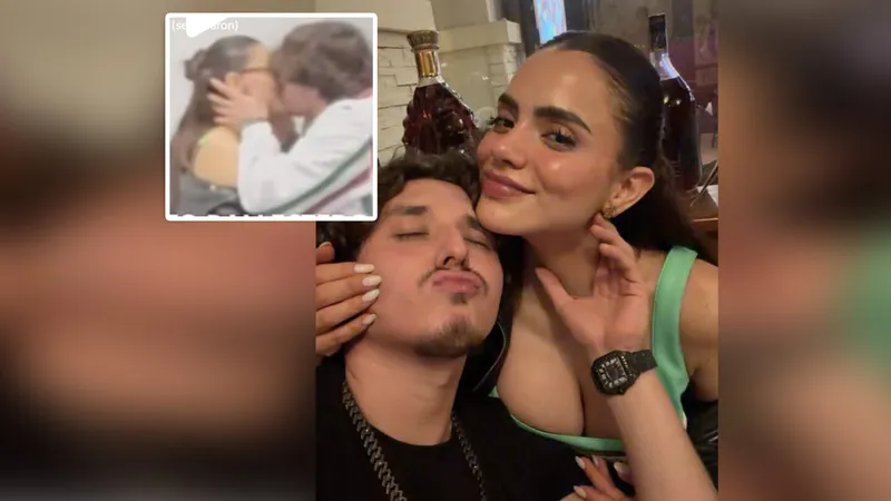 ¿Romance entre Gabito Ballesteros y Samadhi Zendejas? El video viral de su primer beso