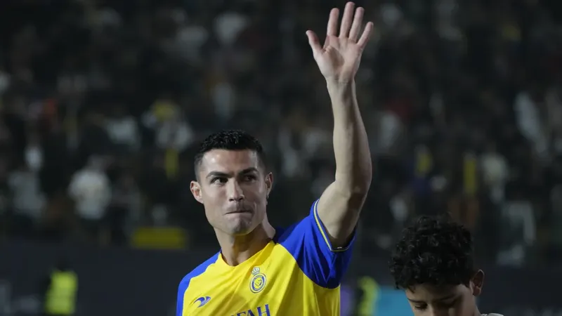 Cristiano Ronaldo por fin pudo ganar el título de liga en Arabia Saudita