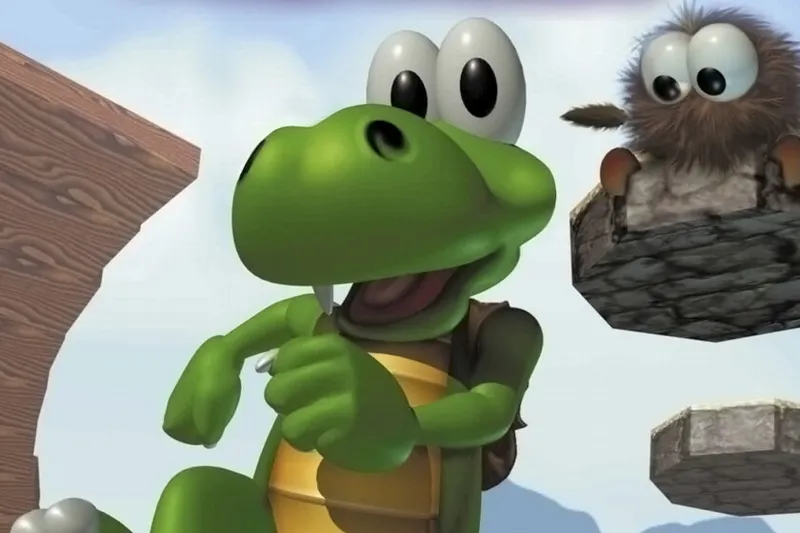 Croc, el cocodrilo que quería ser Yoshi y al que le debemos Super Mario 64 de forma indirecta