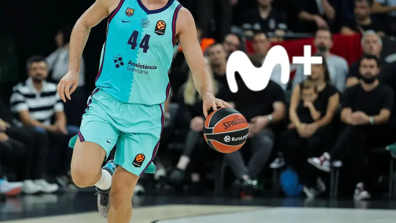 Mañana se juega la Euroliga en Movistar Plus: podrás ver al Real Madrid y Barça por televisión