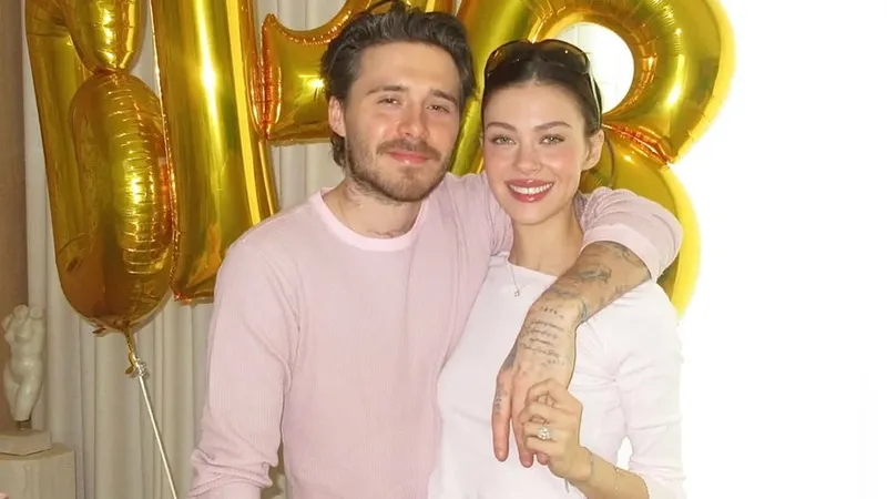 Brooklyn Beckham le dedica un romántico mensaje a Nicola Peltz, tras hacer un desaire a David Beckham en el Día del Padre