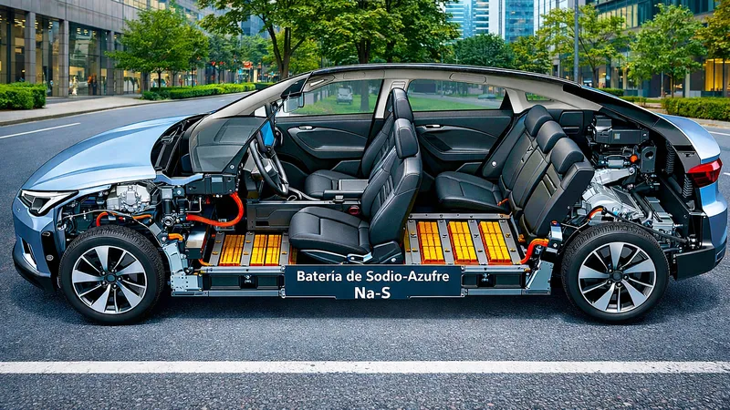 Esta batería española de sodio-azufre admite 2.000 ciclos de carga descarga, unos 15 años en un coche eléctrico, más del doble que las de litio