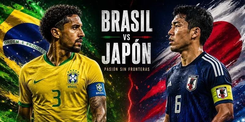 Brasil y Japón cara a cara en un enfrentamiento que promete historia