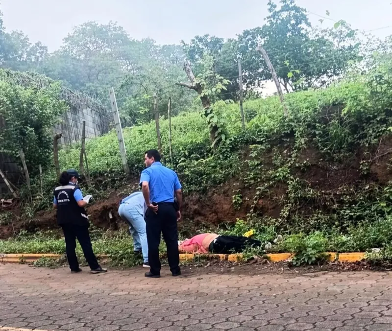 Hallan muerto a desconocido cerca del reparto Santa Teresa en Masaya