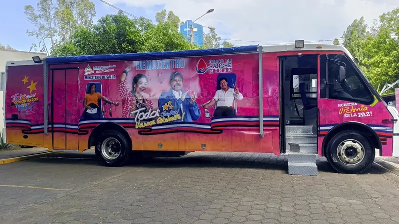 Nicaragua amplía recolección de sangre con cuarto hemocentro móvil