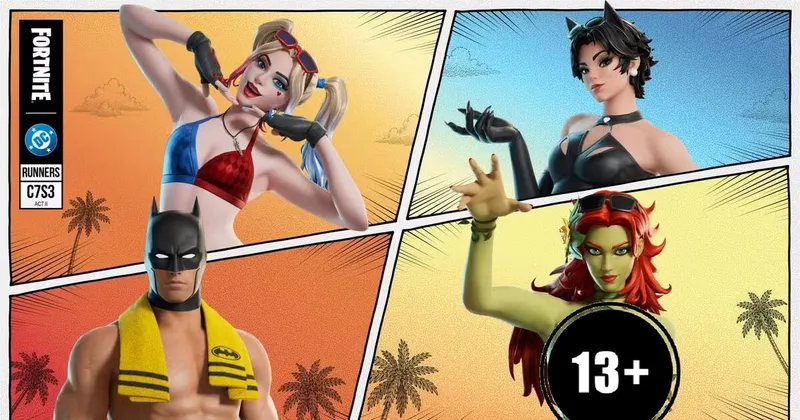 Fortnite elevó la temperatura con sus nuevos skins, pero son tan reveladores que Epic Games tuvo que imponer una restricción de edad