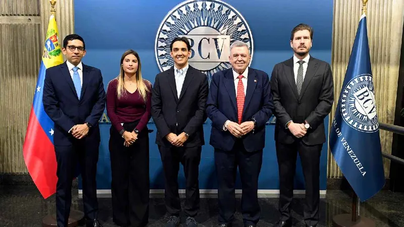 BCV y Bolsa de Caracas sostienen primer encuentro sobre mercado de capitales