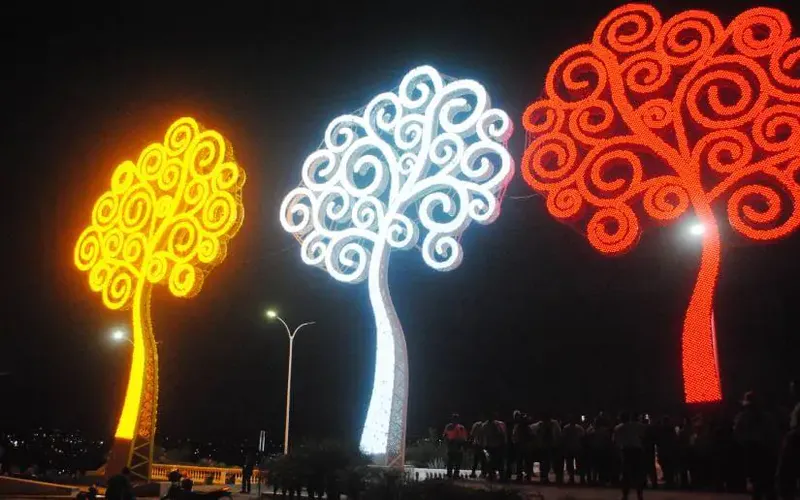 Anuncian encendido de Árboles de la Vida por el 47/19
