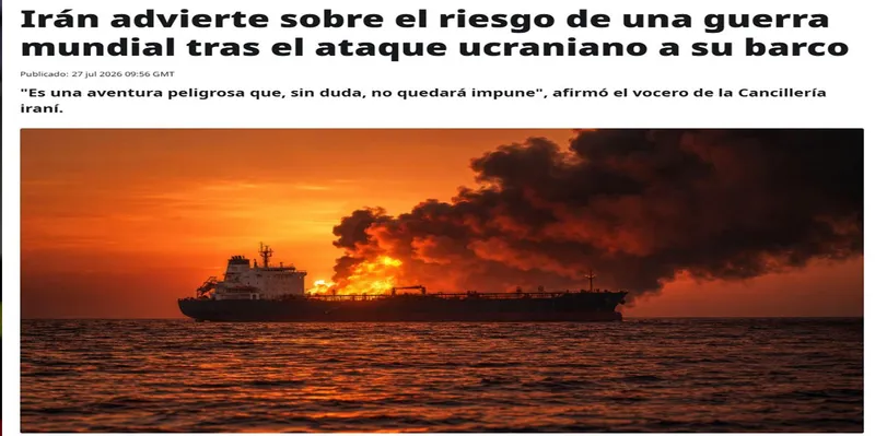 Irán acusa a Estados Unidos, Israel y Ucrania de formar un «triángulo de la...