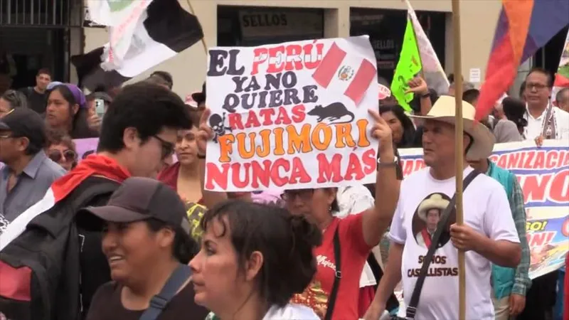 La dinastía Fujimori vuelve al poder en Perú en medio de protestas e incertidumbre