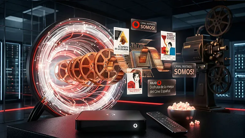 Vodafone TV deja gratis para todos sus clientes un canal de cine durante el mes de julio