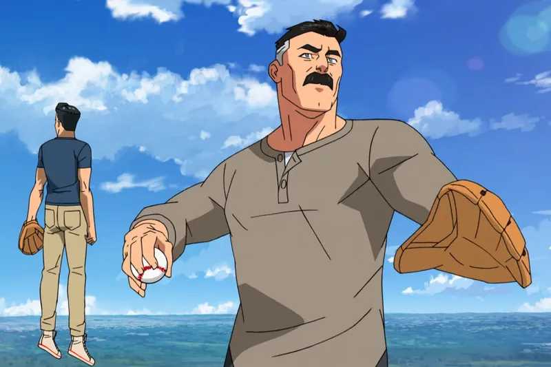 Cuando los fans de Invencible convirtieron una escena emotiva en un debate de física: "A ver cómo explican esto los terraplanistas"
