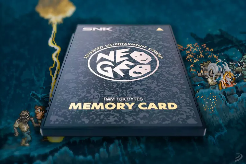 NEO GEO no necesitaba una Memory Card para guardar partidas. La inventó para algo mucho mejor