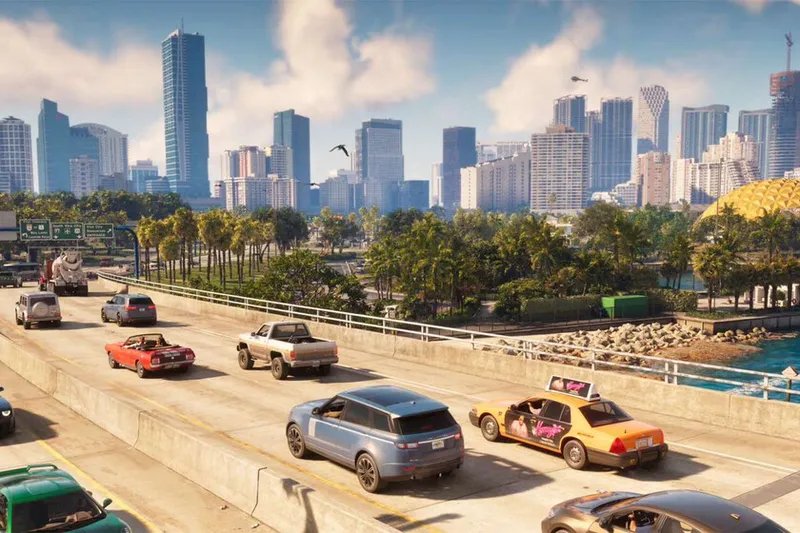 El mapa de 'GTA VI' es tan grande que cruzarlo en coche apunta a un viaje de unos 30 minutos, el doble que 'GTA V'