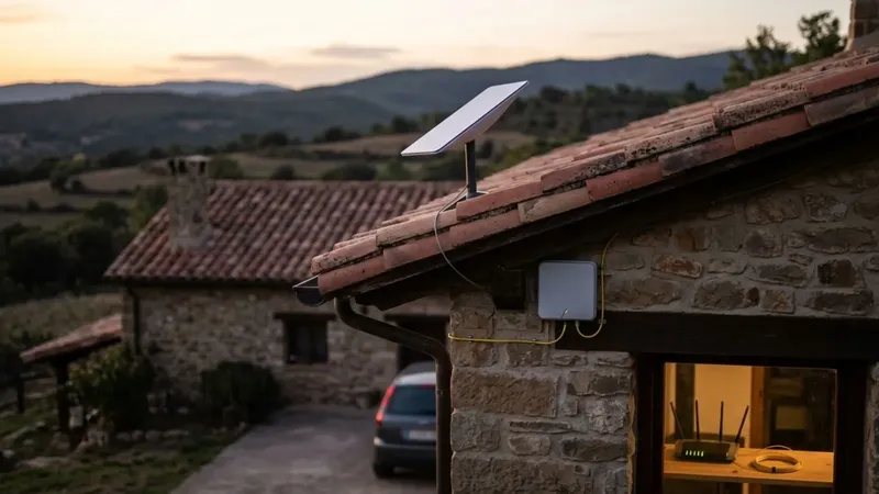 La letra pequeña de Starlink que hace más atractiva la fibra para segundas residencias que el Internet satelital para este verano