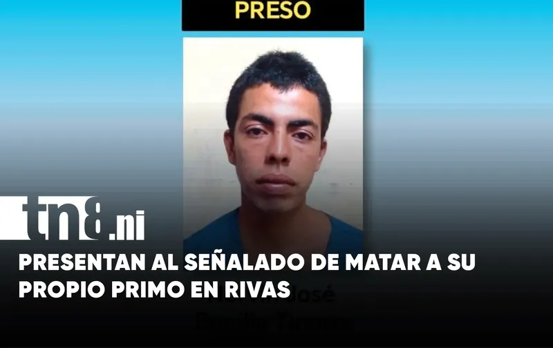 Presentan a hombre señalado de matar a su primo de dos estocadas en Rivas