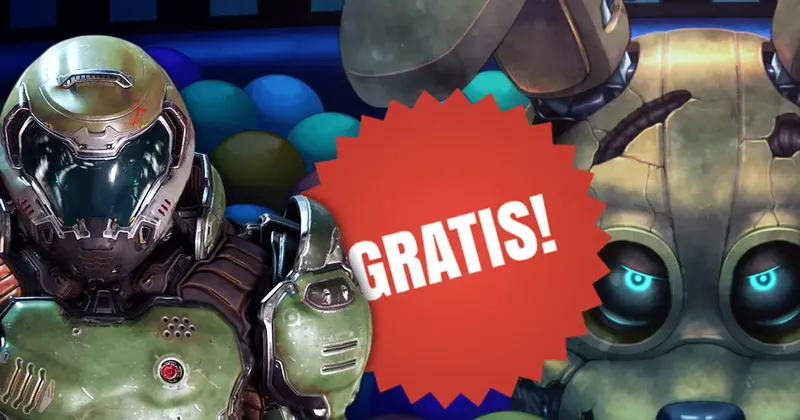 Jugadores de PC podrán conseguir 10 videojuegos gratuitos de PC durante octubre, incluidos DOOM, Five Nights at Freddy’s y otros 8 títulos
