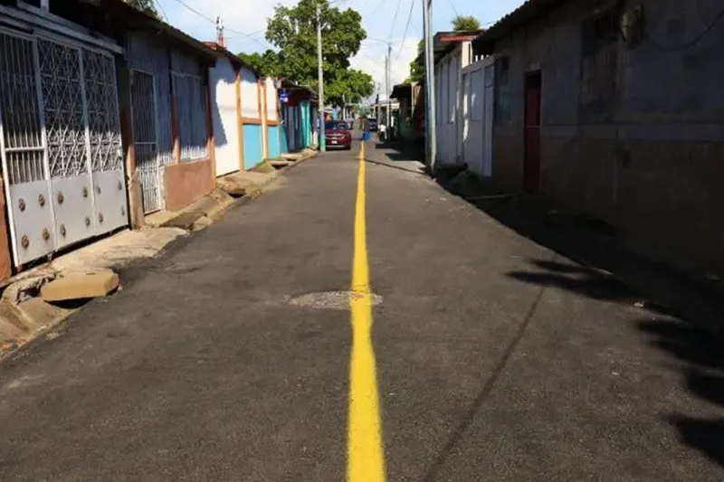 72% de avance lleva el programa Calles para el Pueblo en Managua