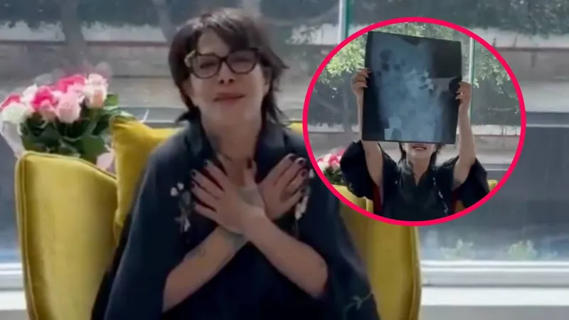 Alejandra Guzmán aparece caminando y anuncia DEMANDA a médico que quiso atender su luxación “sin placas”