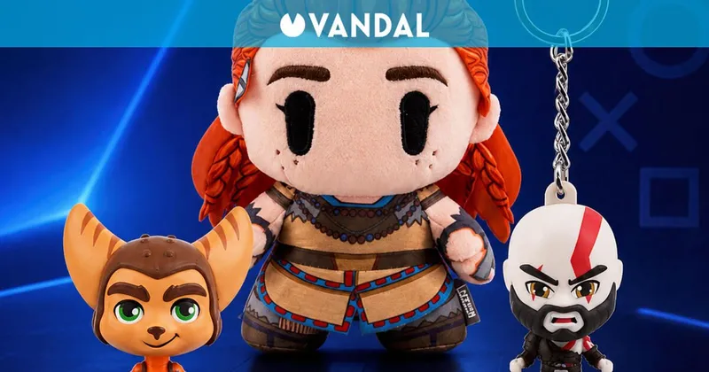 GAME lanza una nueva colección exclusiva de figuras y peluches de PlayStation con Kratos, Aloy y Astro Bot