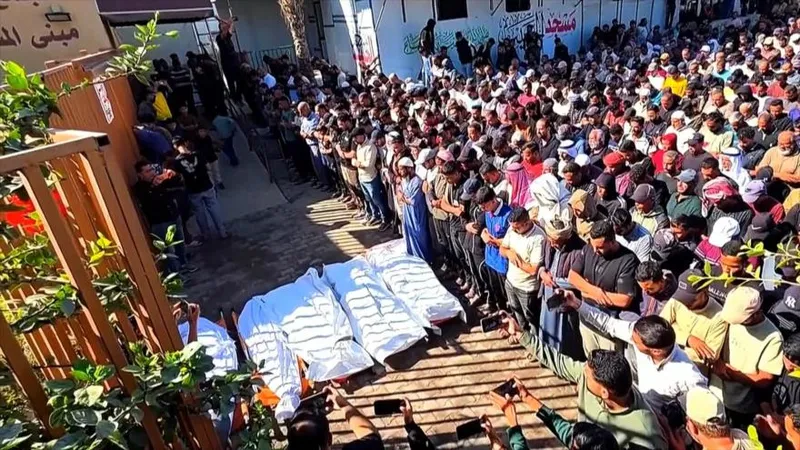 Ataque israelí en el sur de Gaza deja 4 muertos y más de 30 heridos