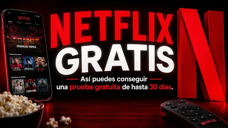 Ya puedes ver Netflix gratis: la prueba gratuita vuelve a estar disponible