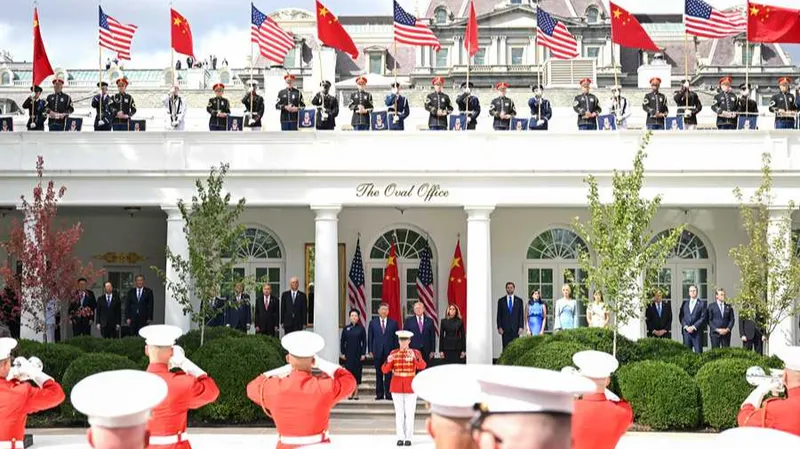 Xi Jinping concluye su visita de Estado en EE. UU.