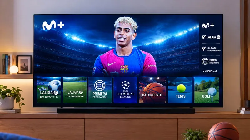 Movistar Plus no solo tiene fútbol de LaLiga o Primera Federación: así es su programación deportiva hasta el domingo